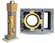 4M KW Ø 16 18 20 STANDARD 4mb System Komin Ceramiczny Systemowy
