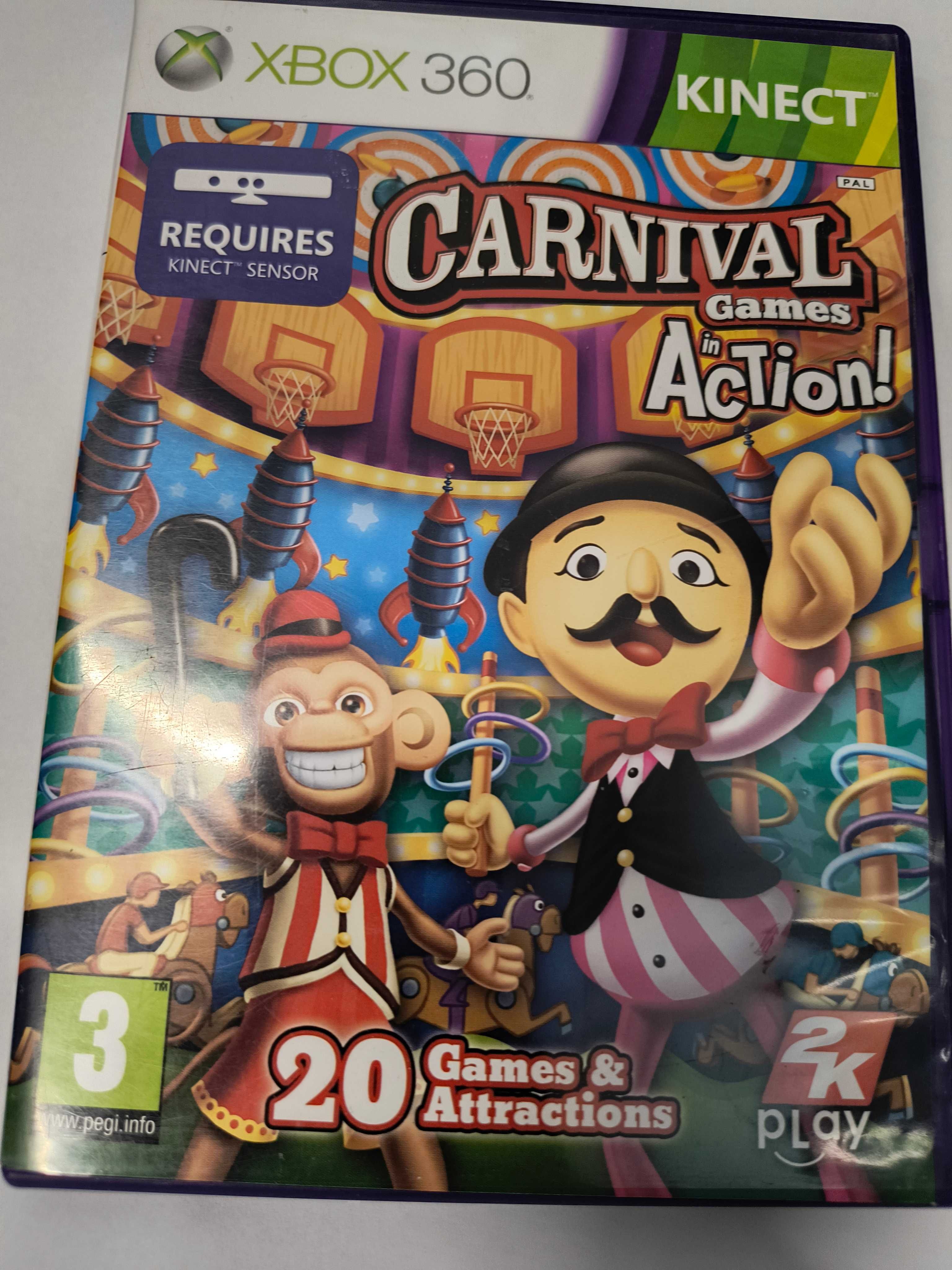 Gra Kinect Carnival Games in Action Xbox 360