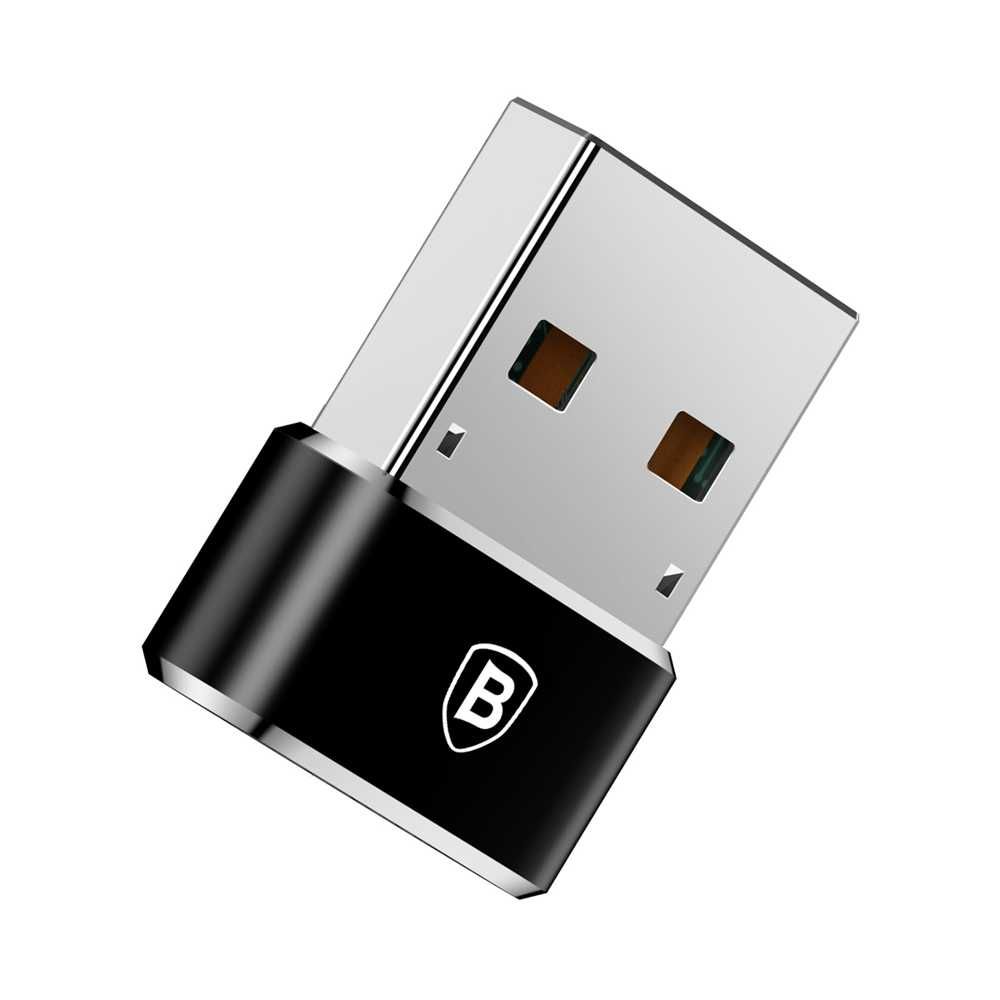 Baseus Adapter Przejściówka Konwerter 3A USB A na USB Typ C Sklep Wwa
