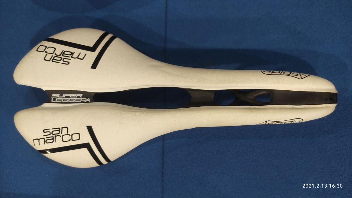 Selim San Marco, Selle Italia. M.Velocidades ESQ SHIMANO XT