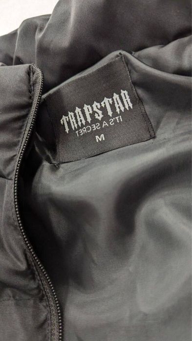 ЖИЛЕТ TRAPSTAR Мужская жилетка Trapstar черная весна безрукавка люкс