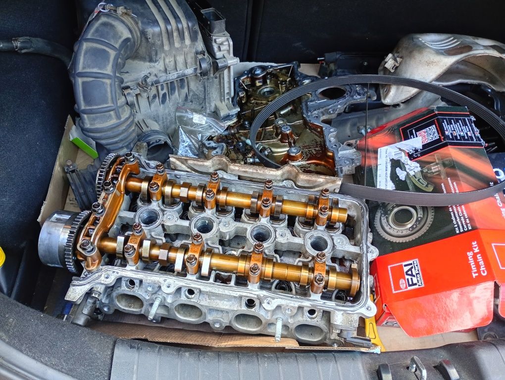 Kia Cee'd 2007r silnik w trakcie naprawy