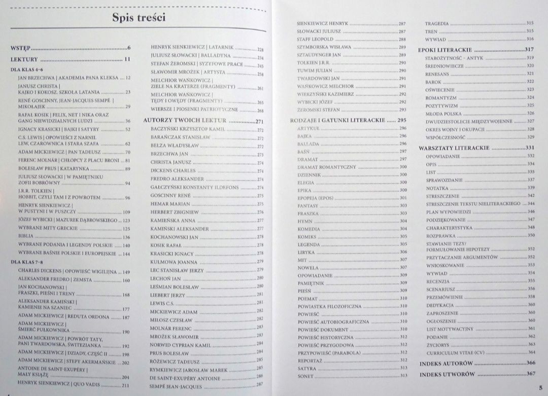 Opracowania lektur szkolnych dla szkoły podstawowej Praca zbiorowa