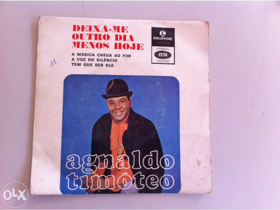 Agnaldo Timoteo - deixa-me outro dia menos hoje single vinil 45 rpm