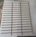 Szablon tynkarski cegiełki 245x55x10