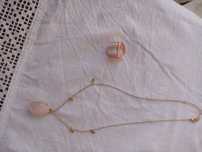 Pendente + anel  da  Luxenter
