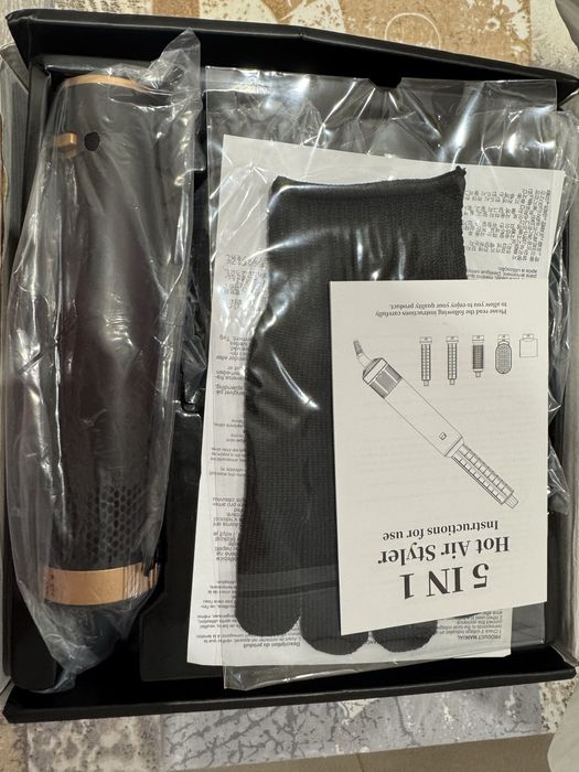 Стайлер, фен, щітка-фен 5 компонентний