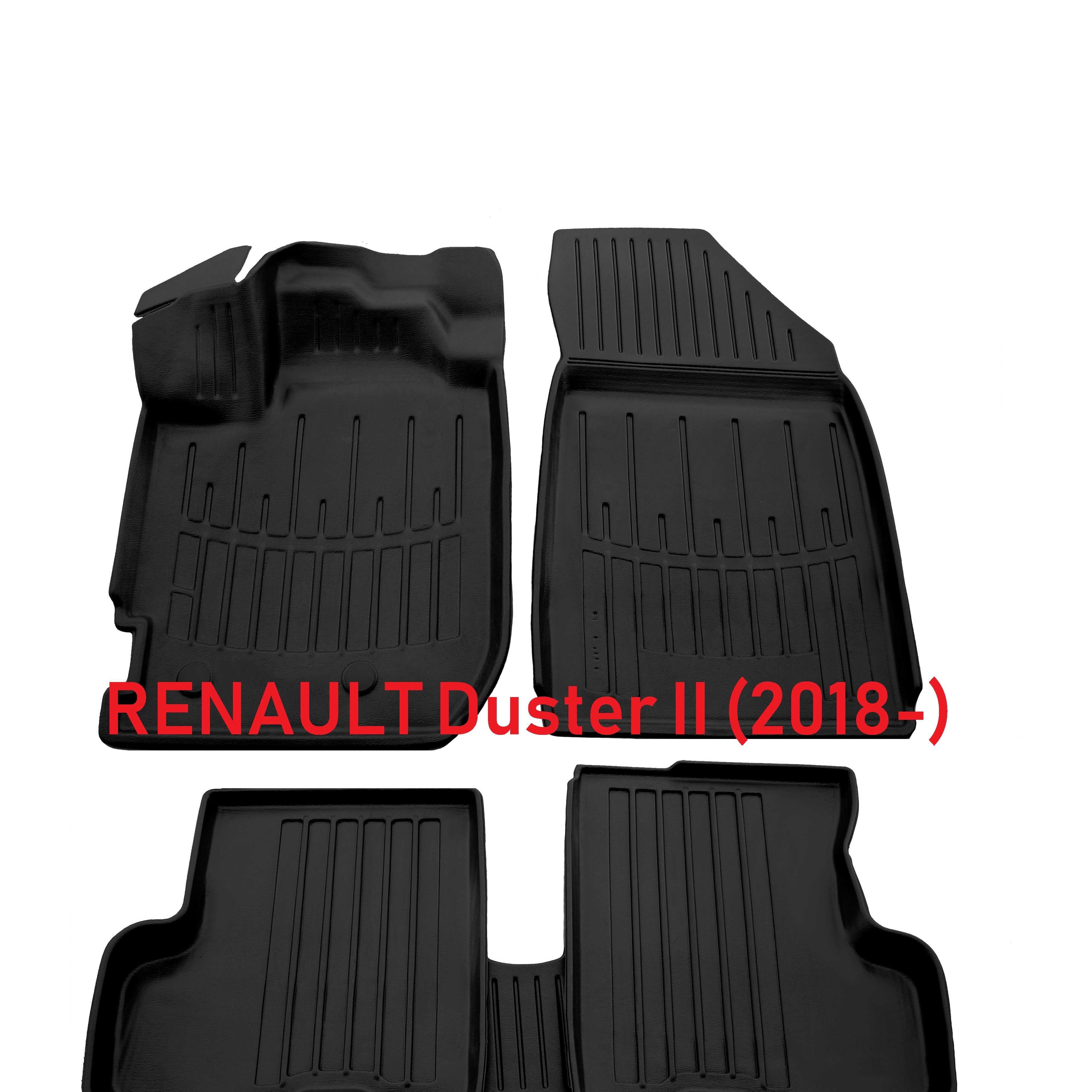 Гумові 3D коврики RENAULT Megane Duster Logan Scenic ZOE Laguna Clio