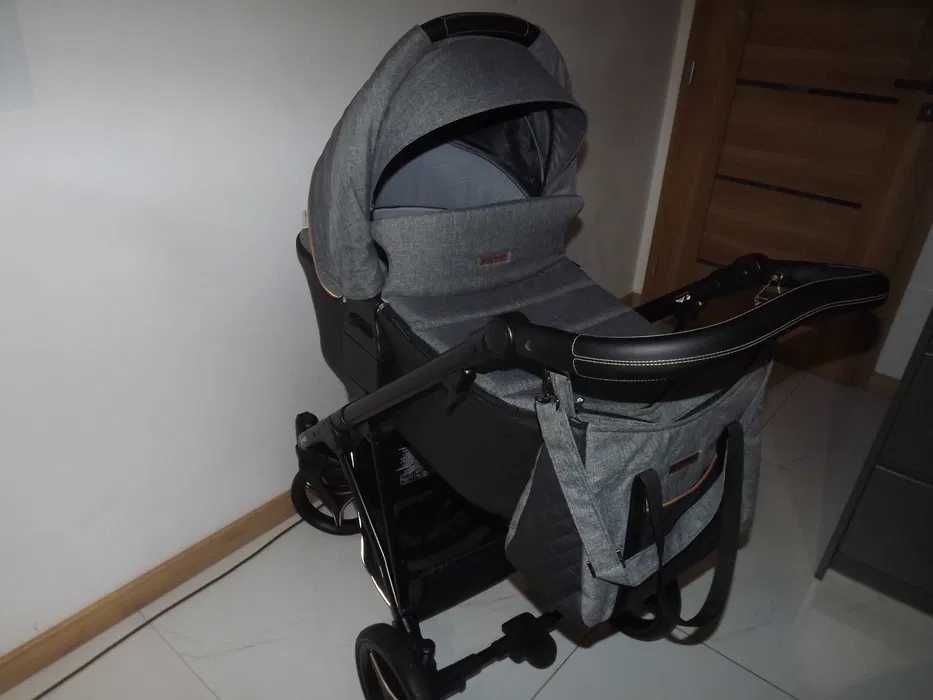 Bebetto flavio gloss/flavio pro 3w1 Super stan Skorzana rączka Wysyłka