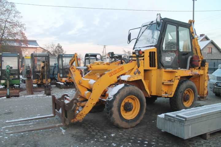 Koparko-ładowarka Foredil 30.13 CAT Case JCB Komatsu  4x4 MOCNA !