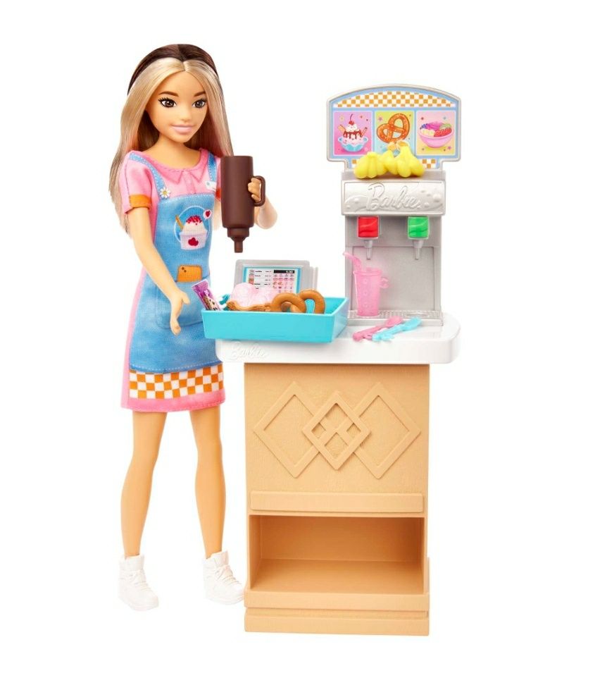 Ігровий набір Barbie Snack Bar, Ice Cream Shop, барбі оригінал