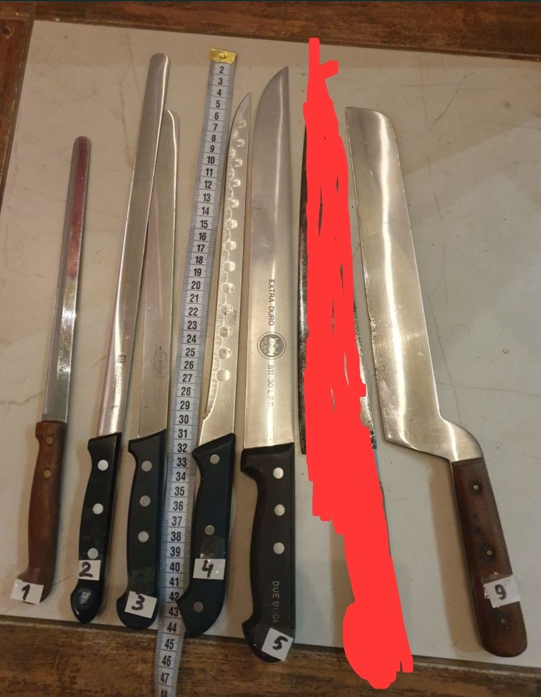 Кухонные ножи , вилки разных производителей