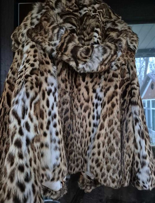 Шуба рысь,оцелот не норка.Великий розмір