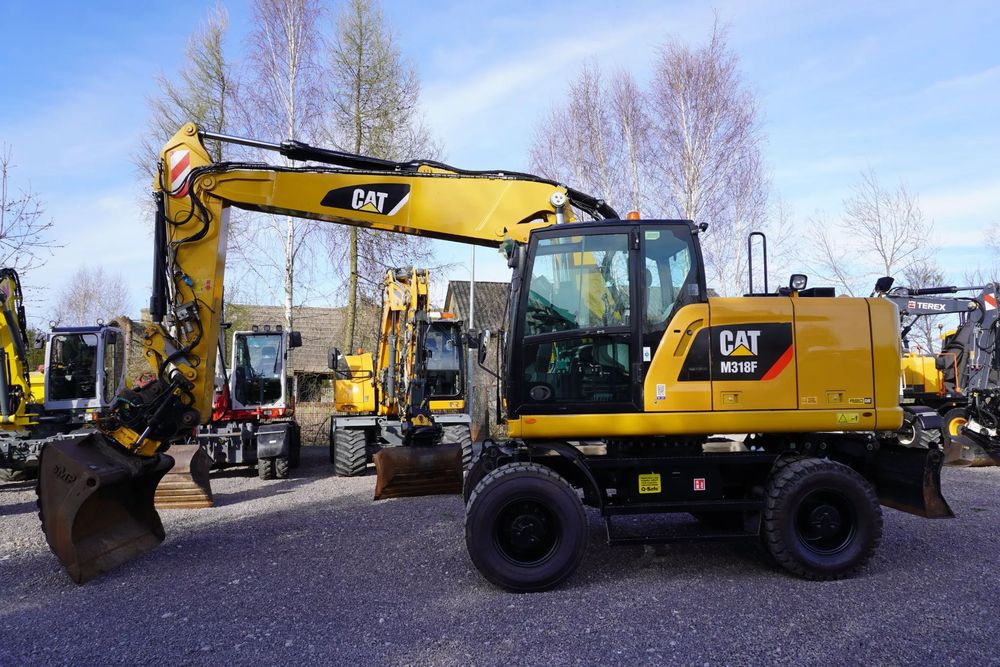 Caterpillar 318 F  Rototilt 316