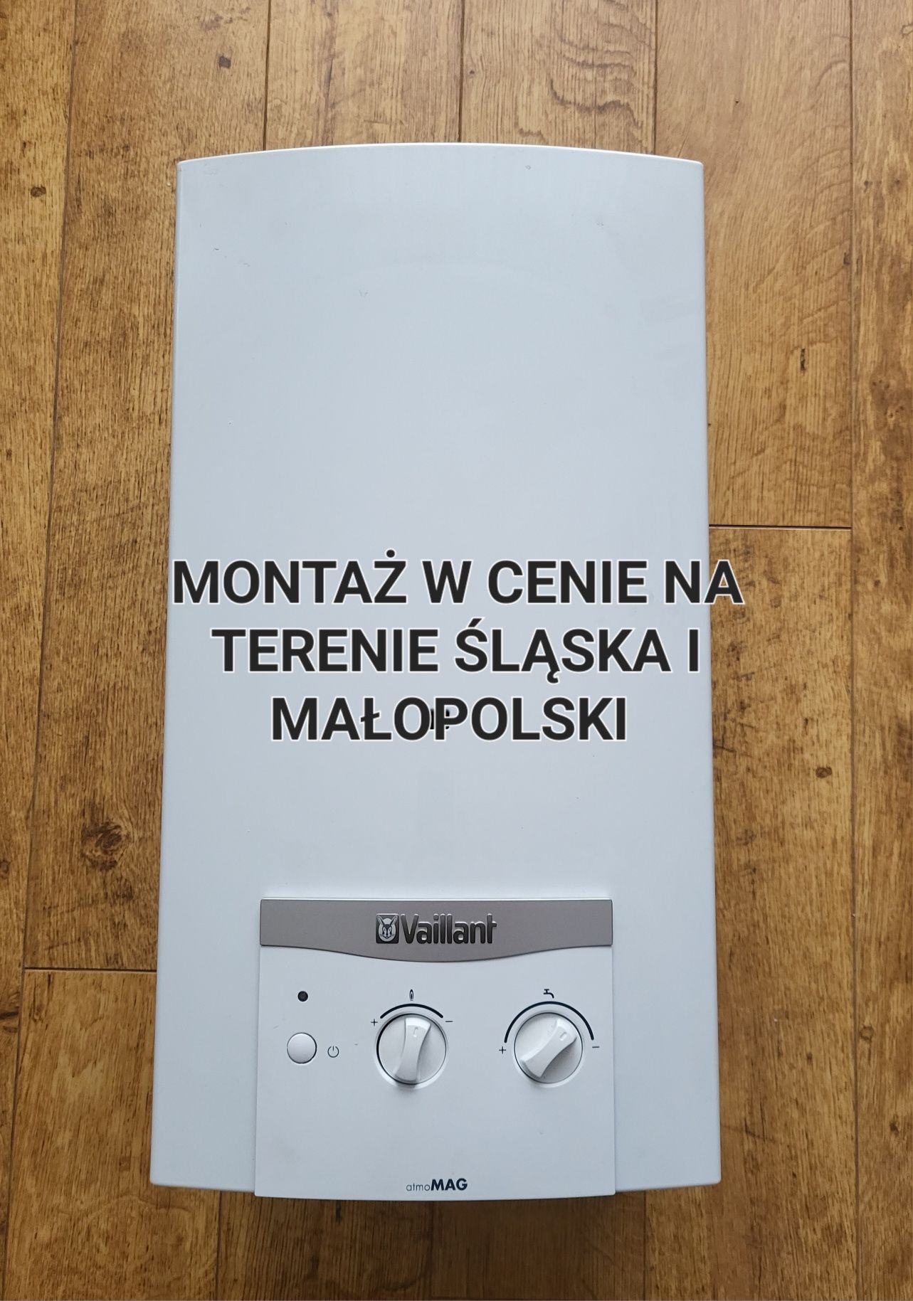 Cena z montażem Vaillant Mag mini podgrzewacz Bosch Junkers