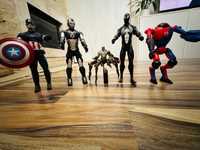 5 figurek Marvel Avengers Spiderman IronMan Kapitan Ameryka