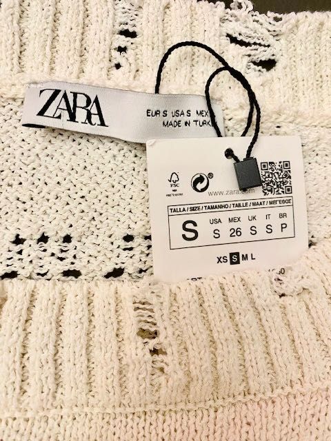 ZARA sweter NOWY rozmiar S, M, L