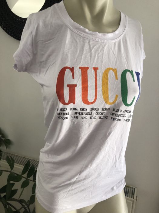 Damska podkoszulka biała gucci rozmiar m