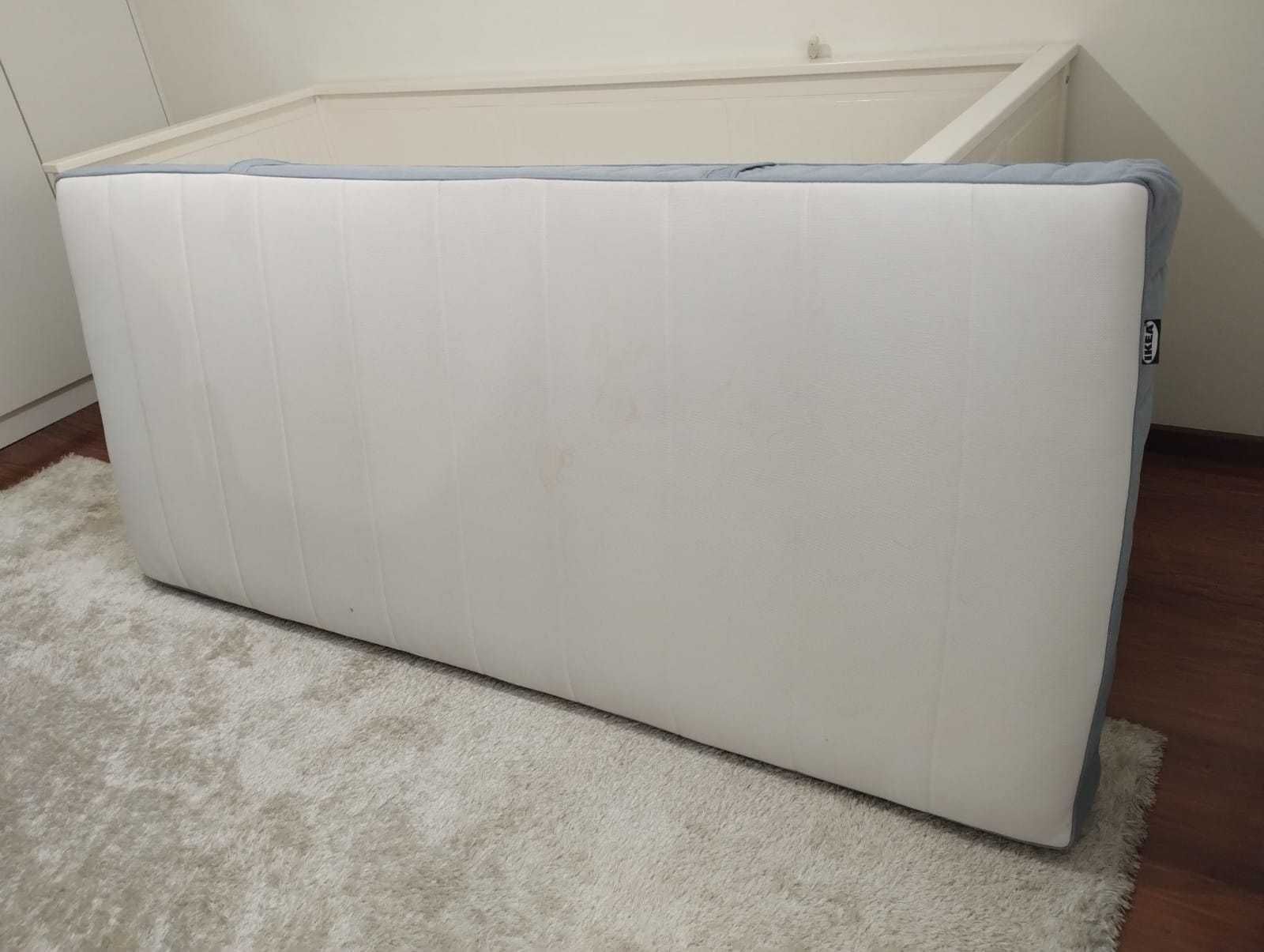 Colchão solteiro VESTEROY molas ensacadas 90x200 extra firme
