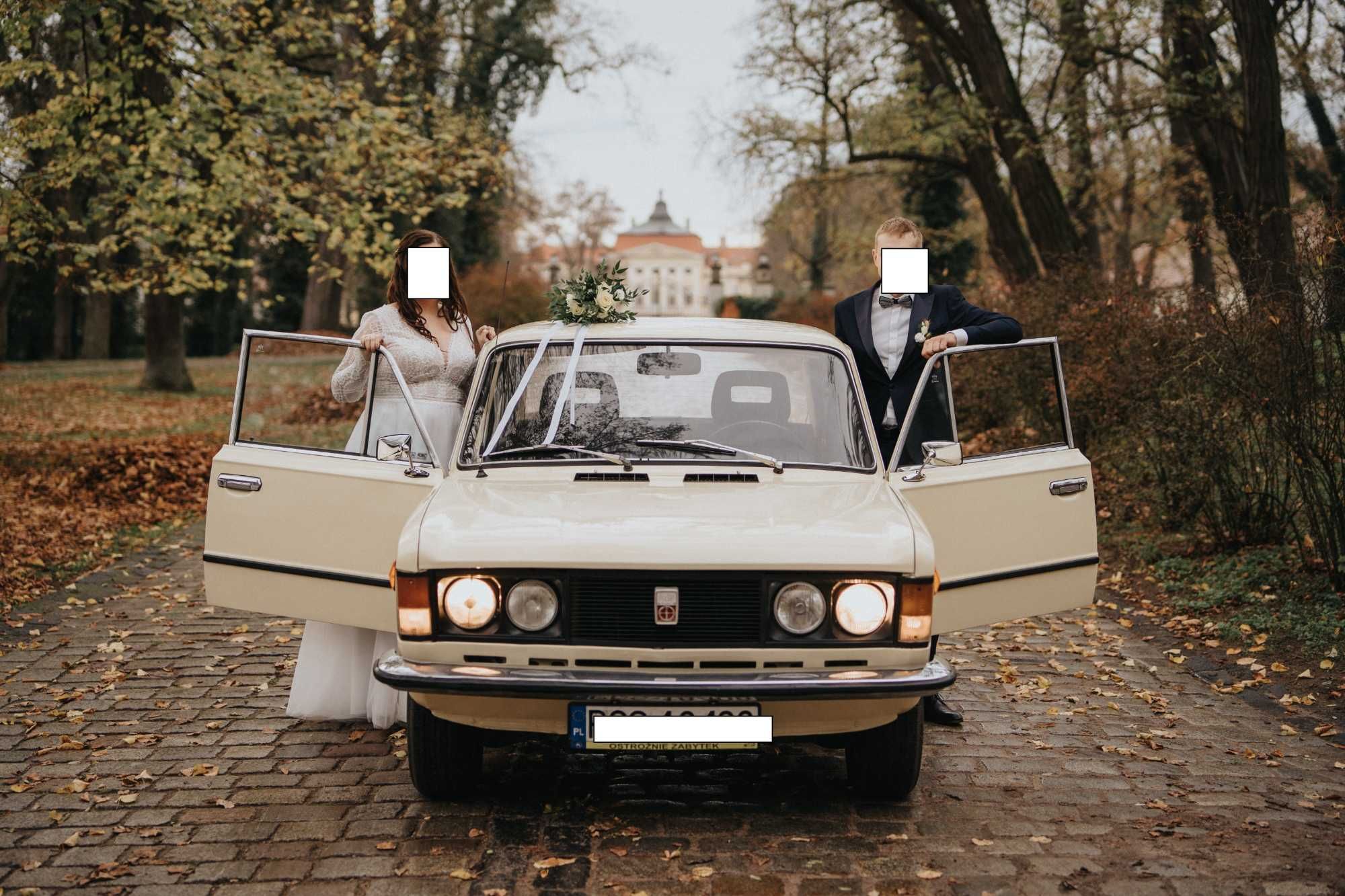 Duży Fiat - auto do ślubu