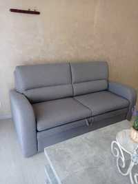 Komplet wypoczynkowy sofa trzyosobowa + fotel