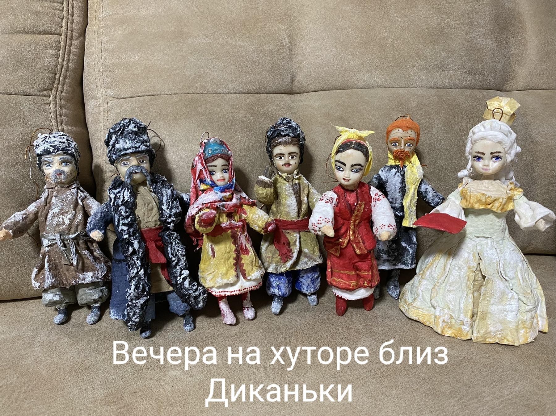 Новогодние игрушки из ваты