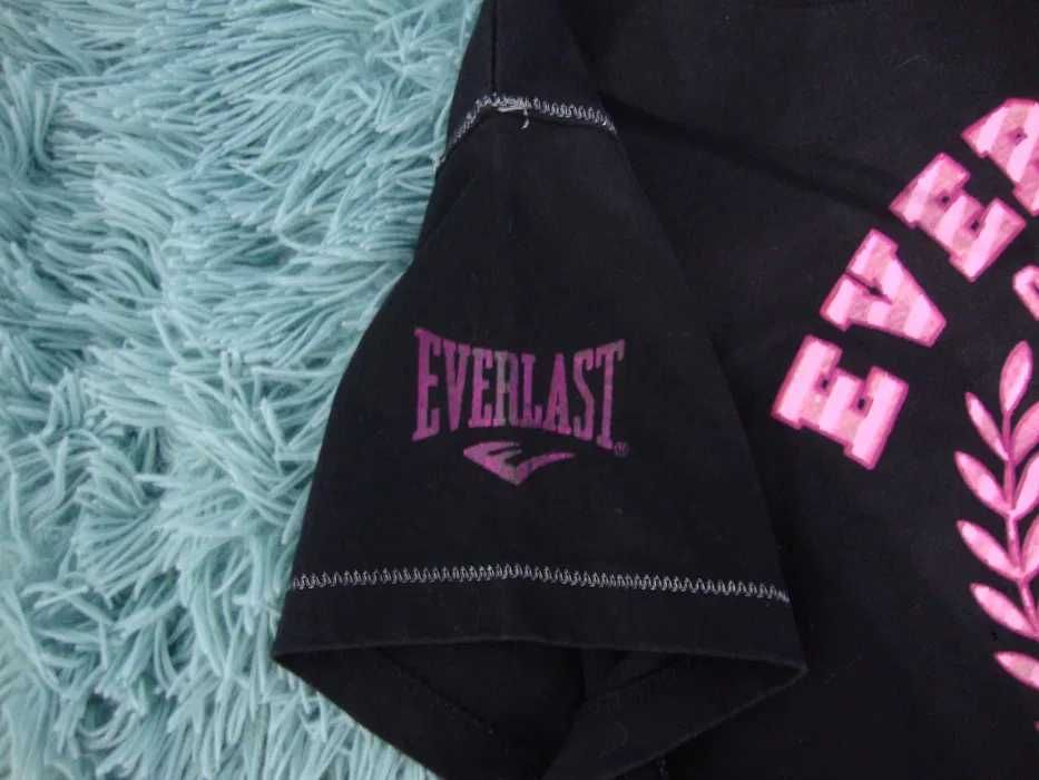 T-shirt EVERLAST bluzka bluzeczka damska krótki rękaw rozm. S ORYGINAŁ