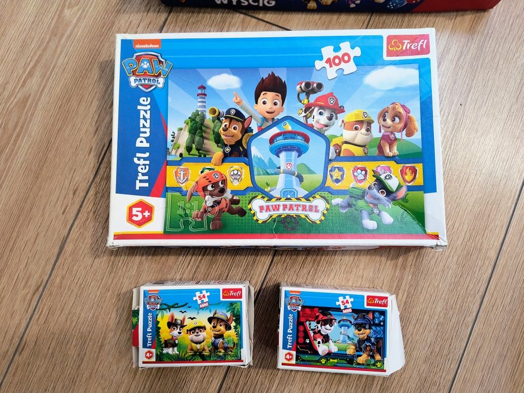 Mega zestaw gier i puzzli Psi Patrol