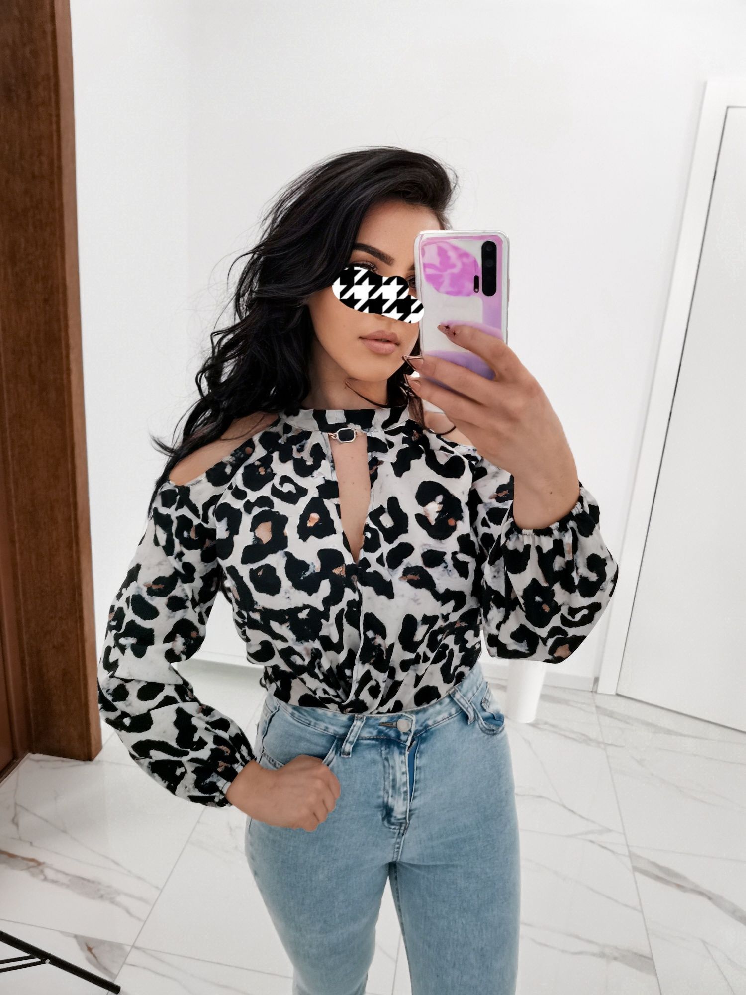 Bluza w panterkę