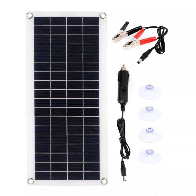 Сонячна панель 12v/В (солнечная) с контроллером 50A Зарядний пристрій