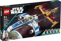 Блоковий конструктор LEGO E-Wing проти Starfighter (75364)