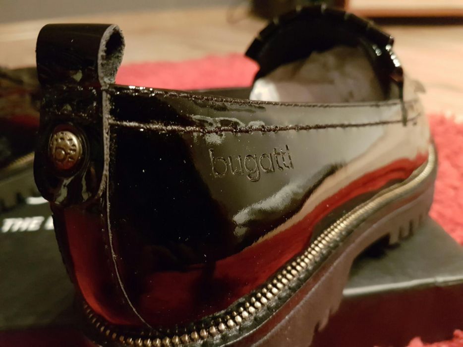 Półbuty Bugatti rozmiar 37