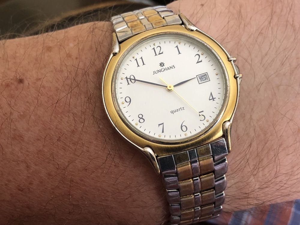 Zegarek Junghans quartz. Zadbany