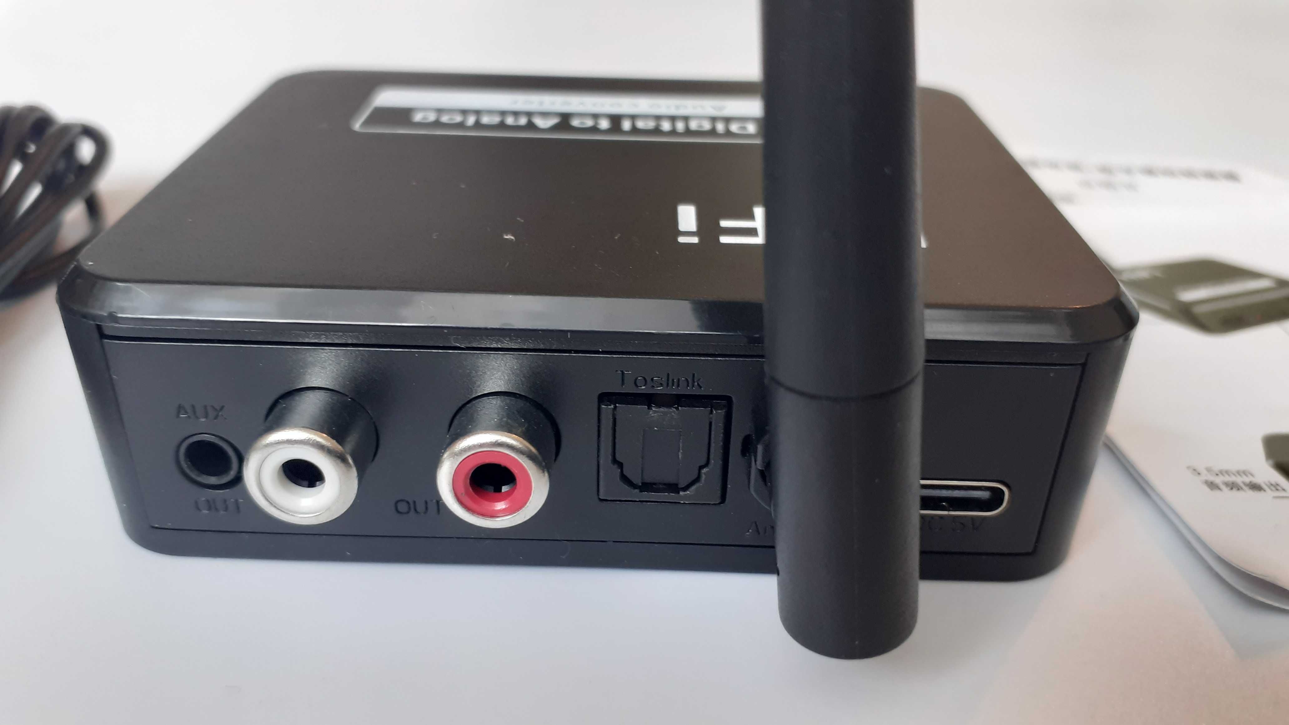 DAC z bluetooth  z portem USB przetwornik cyfrowo analogowy KABLE
