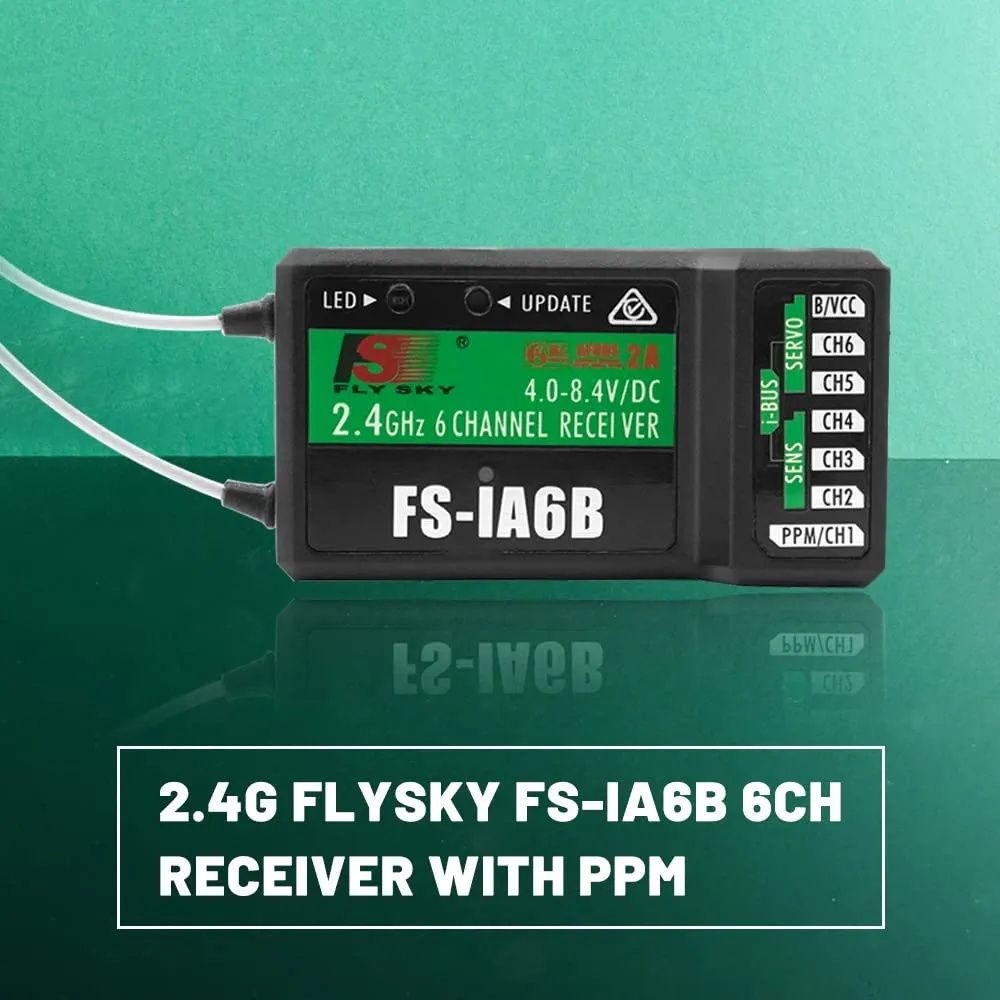Приемник FlySky FS-iA6B. Для радиоуправляемых моделей.