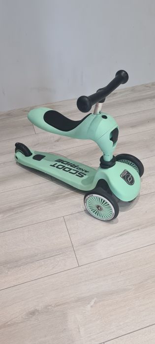 Hulajnoga jeździć, scoot and ride 2w1