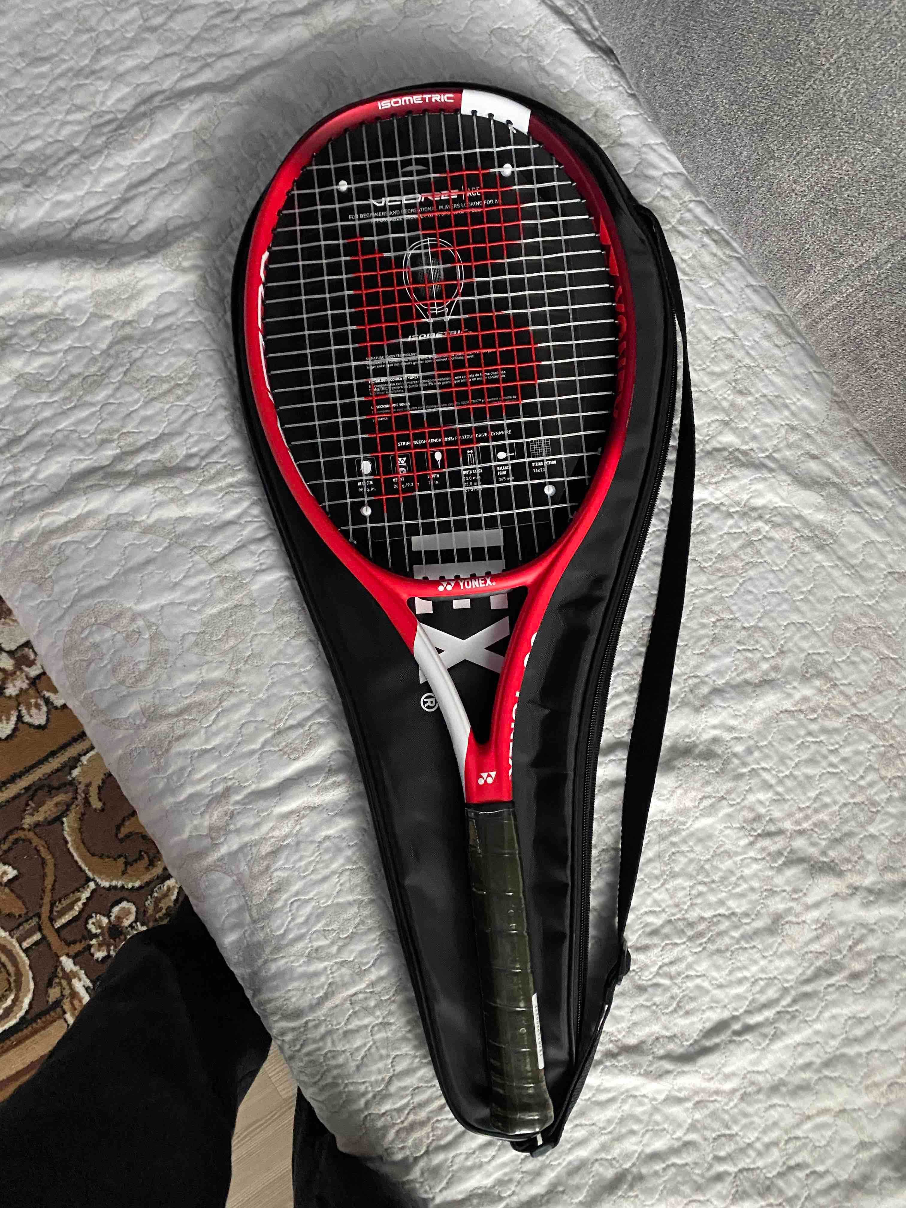 Ракетка для тенниса Yonex 21 Vcore Ace (260g) Tango Red