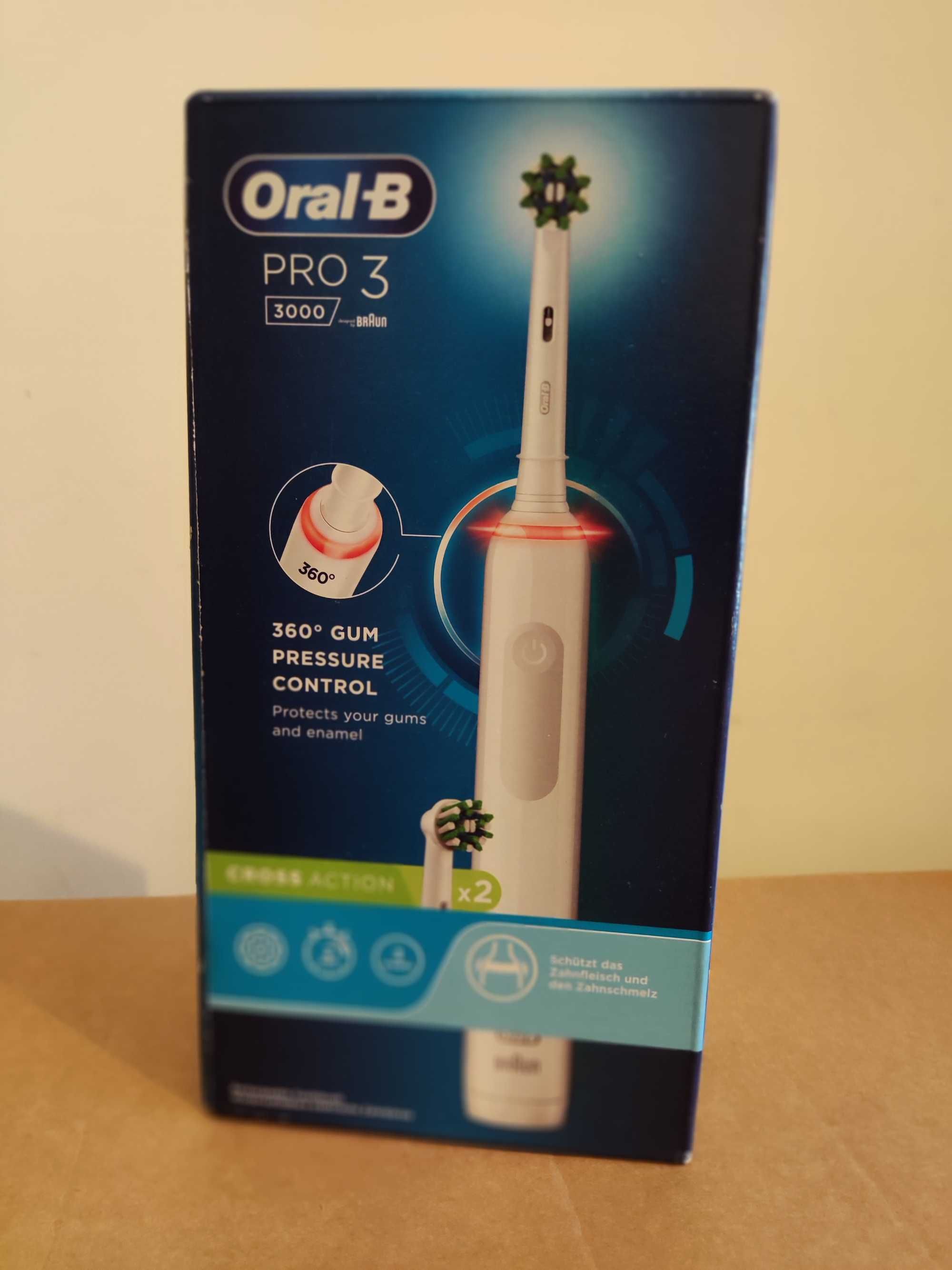 Oral B Pro 3 - Escova de Dentes Elétrica (NOVA, SELADA na CAIXA)
