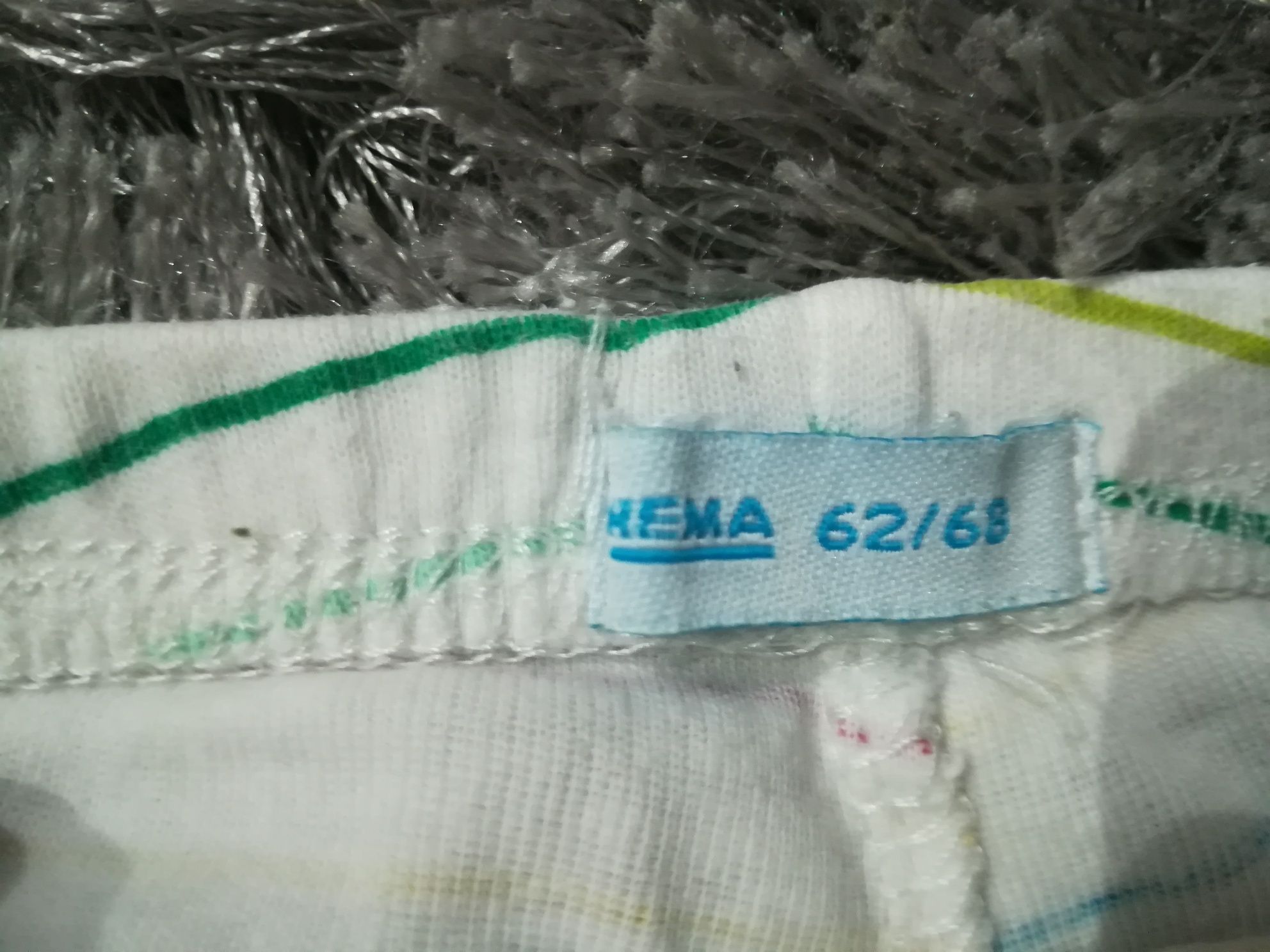 Spodenki, dresy Hema 62/68