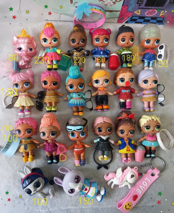 Лялечки лол оригінал lol surprise hairgoals MGA іграшки