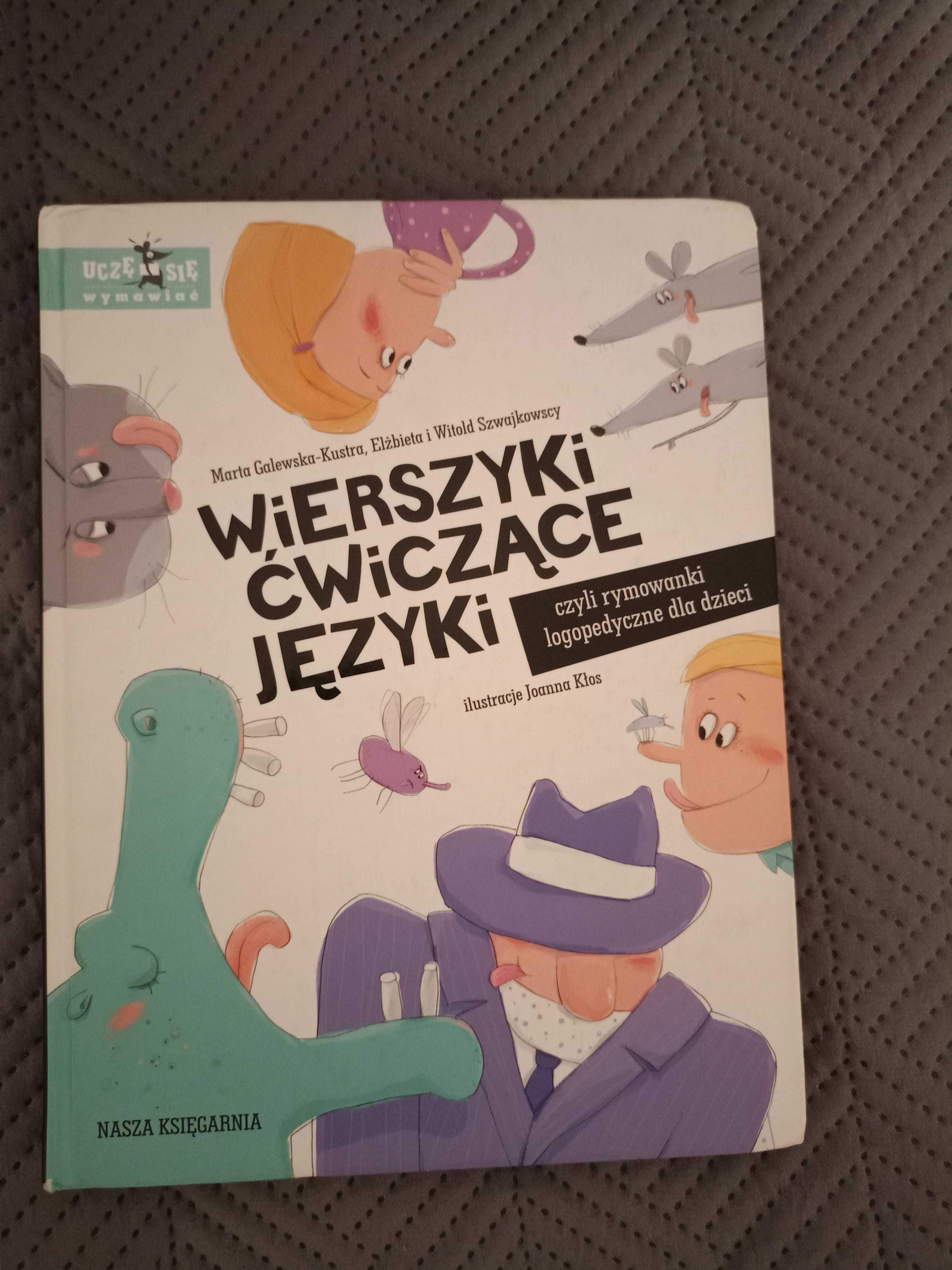 Z muchą na luzie, Wierszyki ćwiczące języki - logopeda książki, tanio