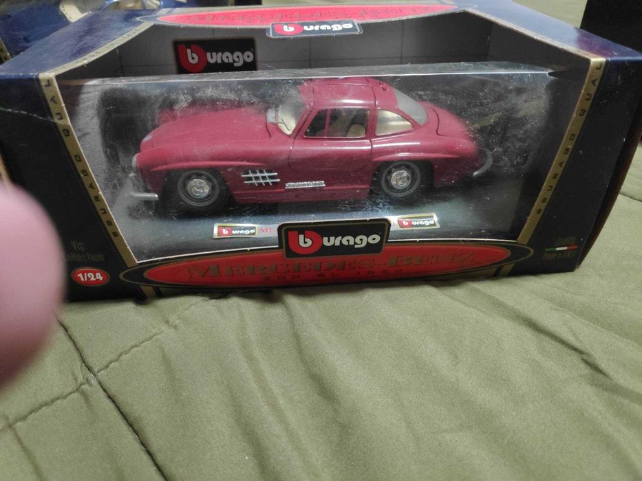 Carro coleção BBurago- Mercedes-Benz 1954