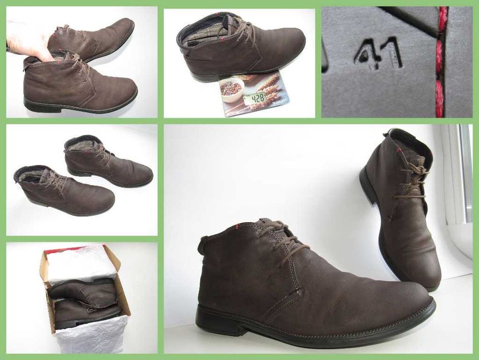 Ботинки, полуботинки ваксованные Camper Mil Neuman разм. 42 (27см)