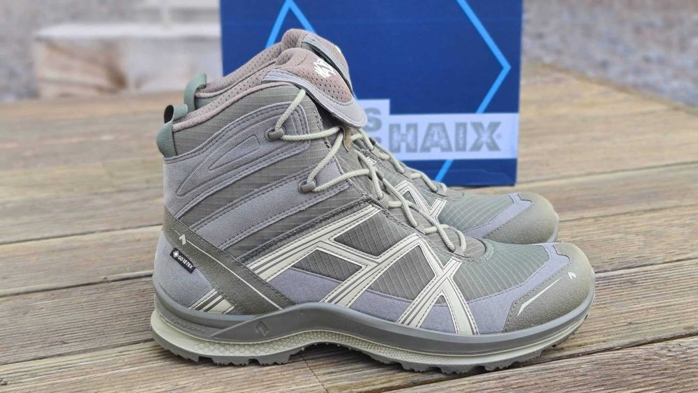 Берцы летние Haix Black Eagle Adventure GORE-TEX олива / lowa zephyr