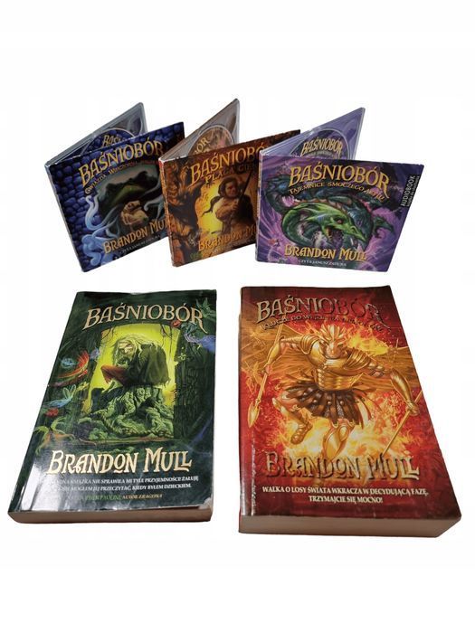 Baśniobór Książki + Audiobook / cała seria / Brandon Mull