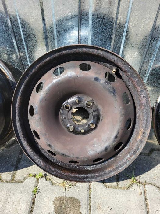 4 felgi stalowe KROMAG KFZ 7680 rozmiar 6Jx15 do FIAT CITROEN PEUGEOT