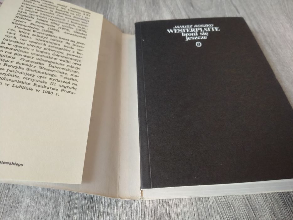 Janusz Roszko Westerplatte broni się jeszcze