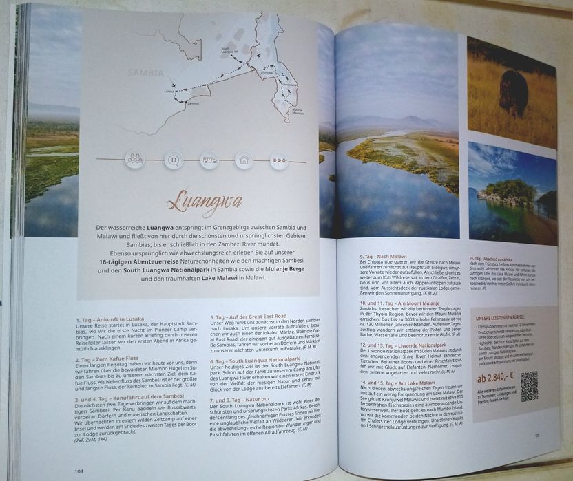 НЕМЕЦКИЕ туристические журналы  путешествия по АФРИКЕ