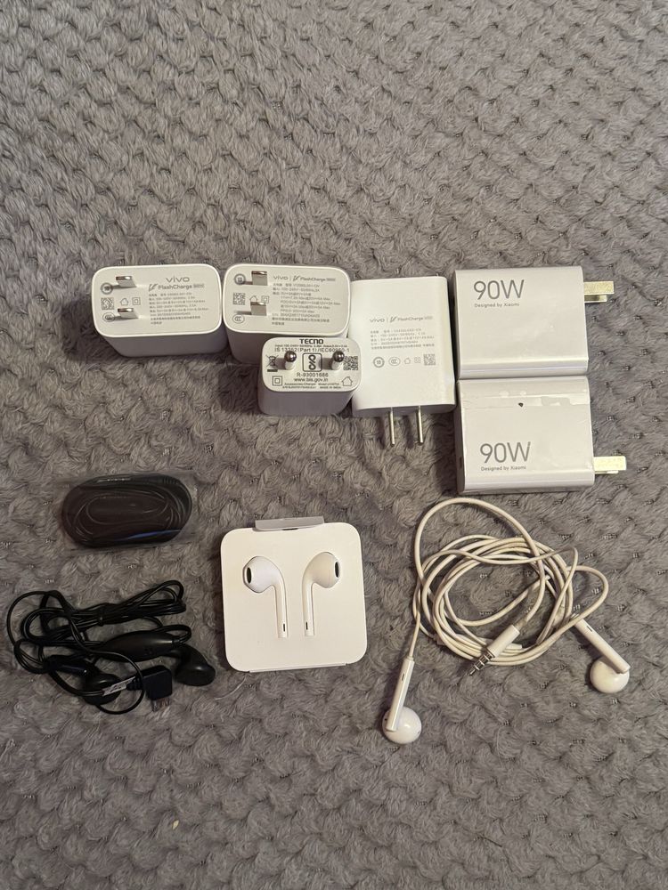 Ładowarki na gniazdka USA 44w do 120w xiaomi vivo nowe