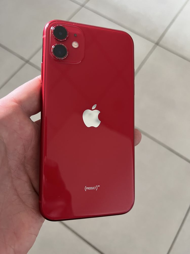 телефон  iPhone 11 64Gb Product Red Neverlock!
